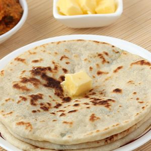Paneer Kulcha plate