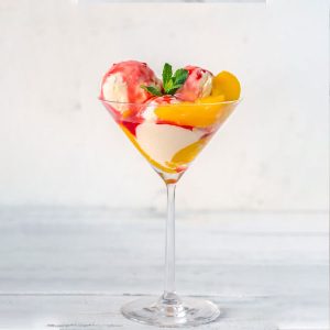 Peach melba