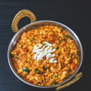 Afgani paneer bhurji