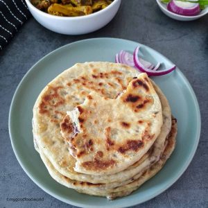 Onion Kulcha plate