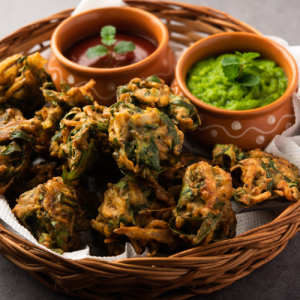 Spinach Pakoras (GF)