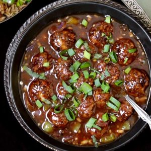 Vegetable Manchurian (V)